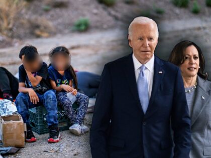 RUBY, ARIZONA - JUNE 26: Children of the Rivera family look towards the sky while waiting