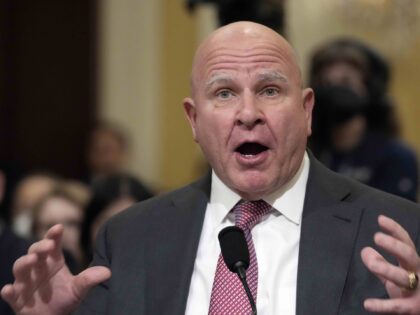 H.R. McMaster, former national security adviser to President Donald Trump, testifies durin