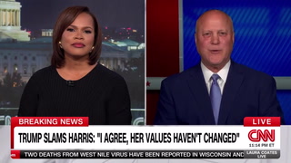 Harris Co-Chair: Her Flips Are 'a Good Thing', Trump 'Hasn't Changed' 'So, We Know What We're Getting'