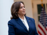 Vice President Kamala Harris attends a Hispanic Heritage Month reception, Wednesday, Octob