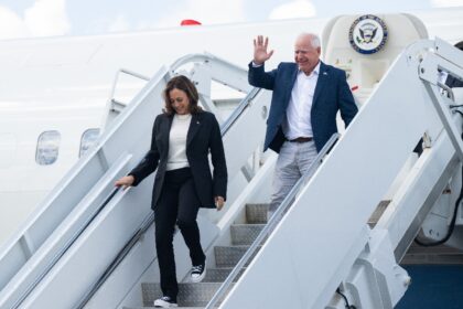 Kamala Harris and Tim Walz are giving their first joint interview to CNN